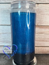 Image 4 of 20oz Coastal Cowgirl Beach Sand Acrylic Tumbler 