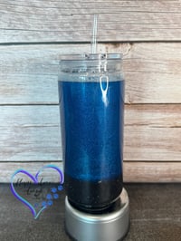 Image 6 of 20oz Coastal Cowgirl Beach Sand Acrylic Tumbler 