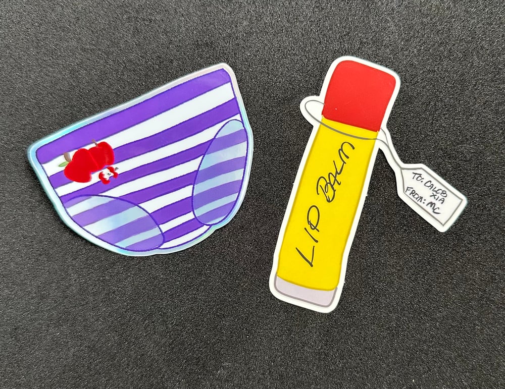 Image of The Melancholy of Caleb Xia Sticker Pack