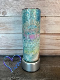 Image 12 of 20oz Sunrise, Sunburn, Sunset Repeat Beach Tumbler