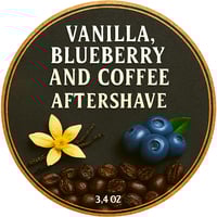 Image 2 of VANILLA BLUEBERRY AND COFFEE AFTERSHAVE