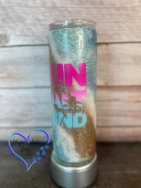 Image 2 of 20oz Sun Salt Sand Beach Tumbler