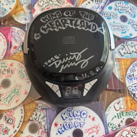 Image 1 of BOOMBOX BUNDLE - *2 Personalized CDs + Personalized BOOMBOX CD player*