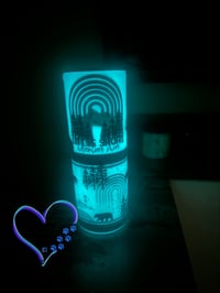 Image 2 of 20oz Life is Short Adventure More Glow in the dark Tumbler