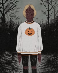 something squirming - 8x10 print