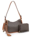 2-in-1 Monogrammed Medium Shoulder/ Cross-Body Set