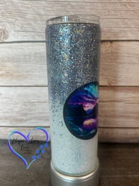 Image 9 of 20oz Mountain Northern Lights Tumbler