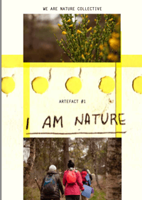 We Are Nature Collective – Poetry Zine (Artefact 1)