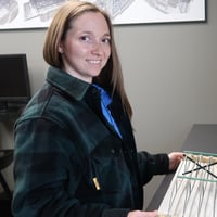 Image 5 of i964- Buffalo Check Fleece Shirt -Green