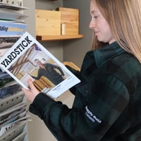 Image 4 of i964- Buffalo Check Fleece Shirt -Green