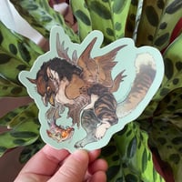 Catkin Gryphon! - Sticker
