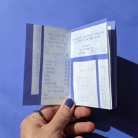 Image 2 of factures | mini-zine