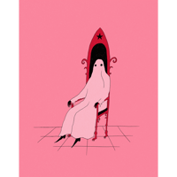 Ghost Throne Print