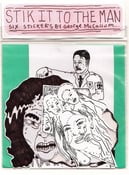 Image of Stick It To The Man Sticker Pack By George McCallum