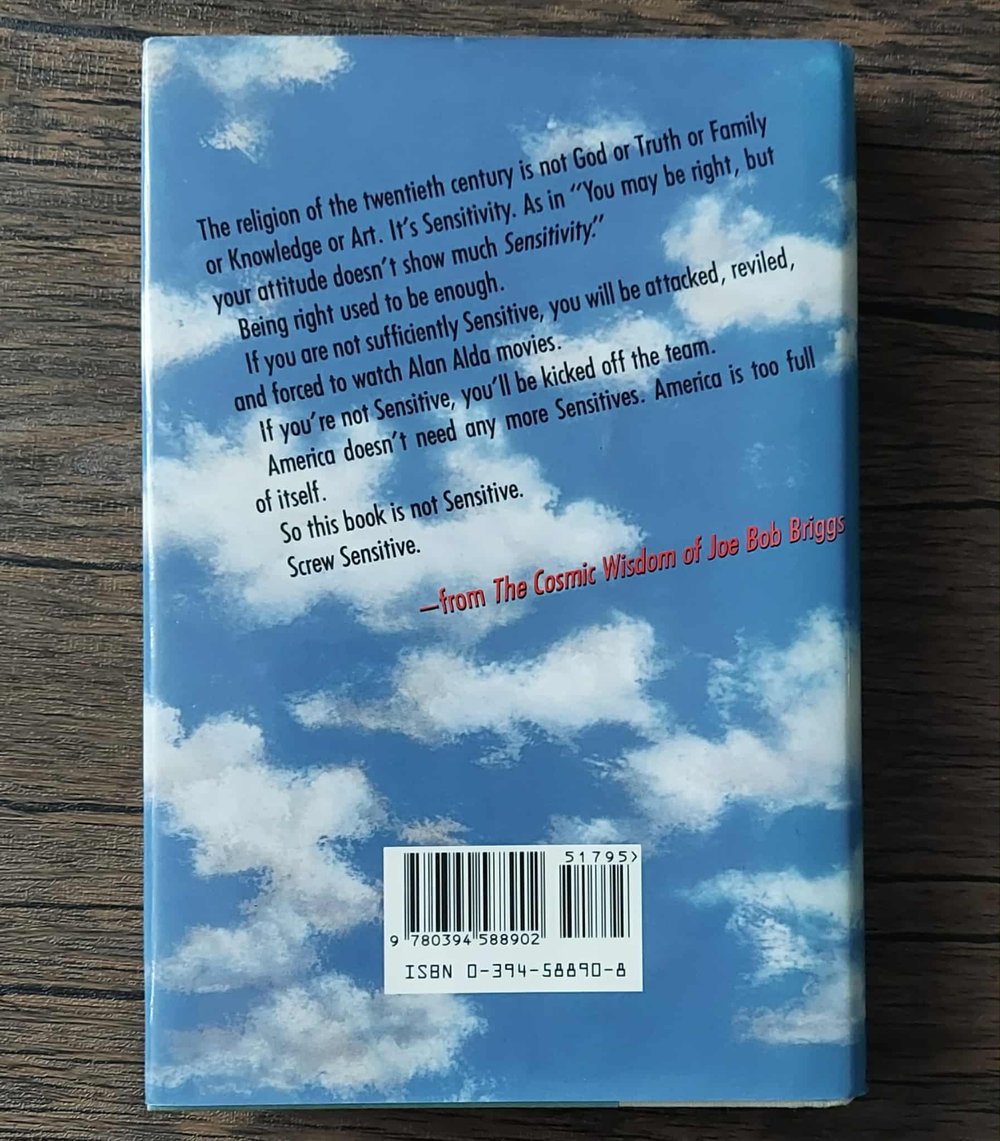 The Cosmic Wisdom of Joe Bob Briggs - SIGNED