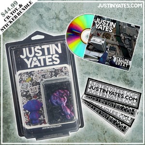 Image of T.M.S.G. CD, Sticker, & Monkey Bundle!