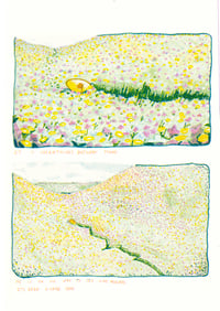 Image 1 of CREAMTHING First Page 11x14.5" Risograph