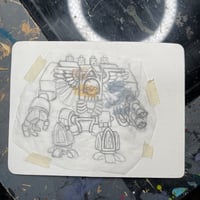 Image 2 of Chaplain dread original painting 