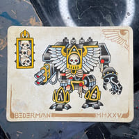 Image 1 of Chaplain dread original painting 