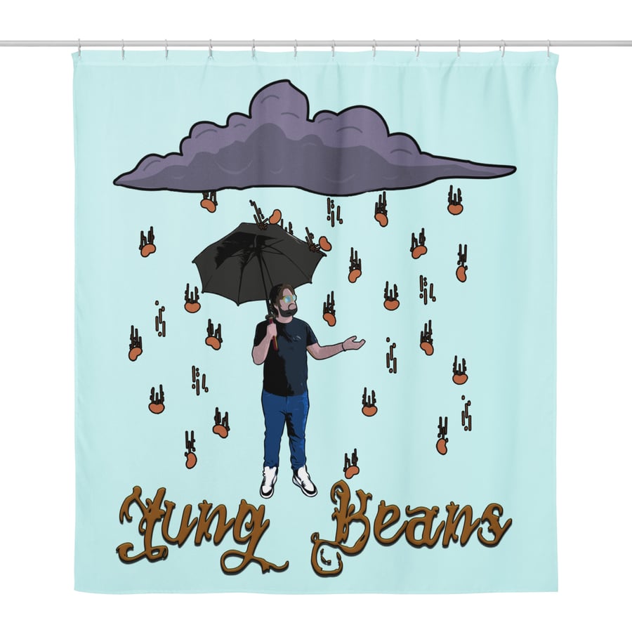 Image of Beans Shower curtain