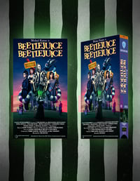 Image 1 of Beetlejuice Beetlejuice Limited Custom VHS Horror/Comedy