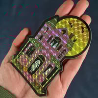 Image 3 of haunted house sticker