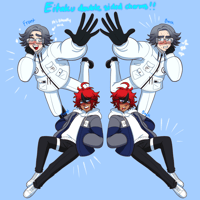 Eitaku double sided charms