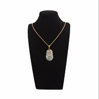 Image 6 of Pig Chinese Zodiac Moss In Snow Jade  Pendant