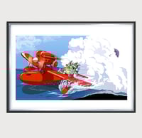 Image 2 of Impresión Ghibli fanart / Print Ghibli fan art