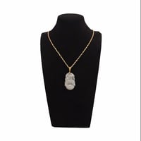 Image 6 of Horse Chinese Zodiac Moss In Snow Jade Pendant