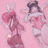 Image 1 of Sticker - Bunny Angels