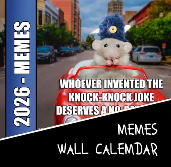 Image of 2026 MEMES Wall Calemdar 