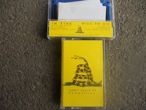 Image of In Time/Will 2 Die split tape. Like Glue Records. 