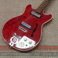 Image 1 of Vintage 1960s Teisco EP-7 Hollowbody