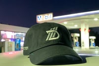 Image 1 of Black and White dad hat