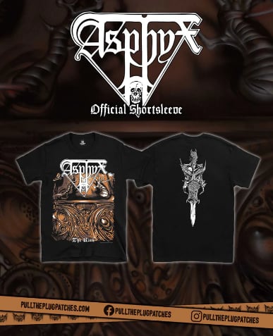 Pre Order Asphyx - The Rack - T-shirt and Long Sleeves 