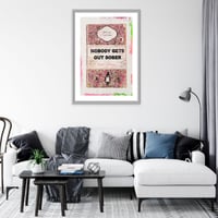 Image 5 of James McQueen - Nobody Gets Out Sober, Fine Art Giclee Print, Modern Art