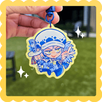 Image 1 of law onigashima ✨ epoxy acrylic charm