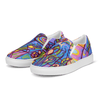 Image 2 of "Laffy Taffy Loop" Women’s Slip-On Canvas Shoes🥿