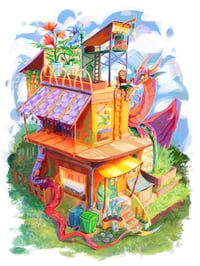 Little House - Print