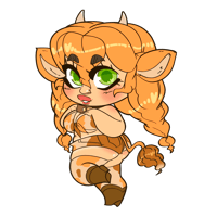 Clementine Cow Sticker