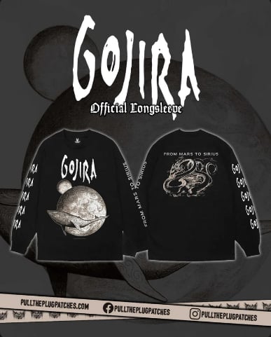 Pre Order Gojira - From Mars To Sirius - T-shirt and Long Sleeves 