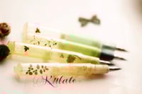 Image 2 of Bolero Green - Flex Fountain Pen (Rubato’s Upper Reservoir + G nib)