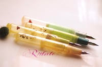 Image 1 of Bolero Green - Flex Fountain Pen (Rubato’s Upper Reservoir + G nib)