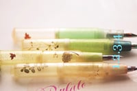 Image 4 of Bolero Green - Flex Fountain Pen (Rubato’s Upper Reservoir + G nib)