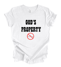 Image 2 of God's Property tee