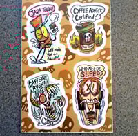 Coffee Time! Sticker Sheet