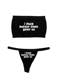 Image 1 of BETTER THAN YOUR EX TUBE TOP SET