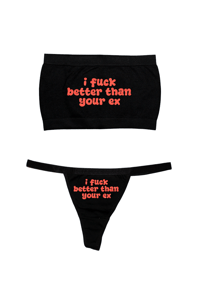 Image 4 of BETTER THAN YOUR EX TUBE TOP SET