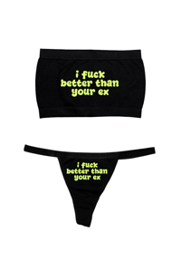 Image 3 of BETTER THAN YOUR EX TUBE TOP SET